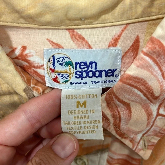 reyn spooner short sleeve men’s popover shirt - Picture 6 of 6